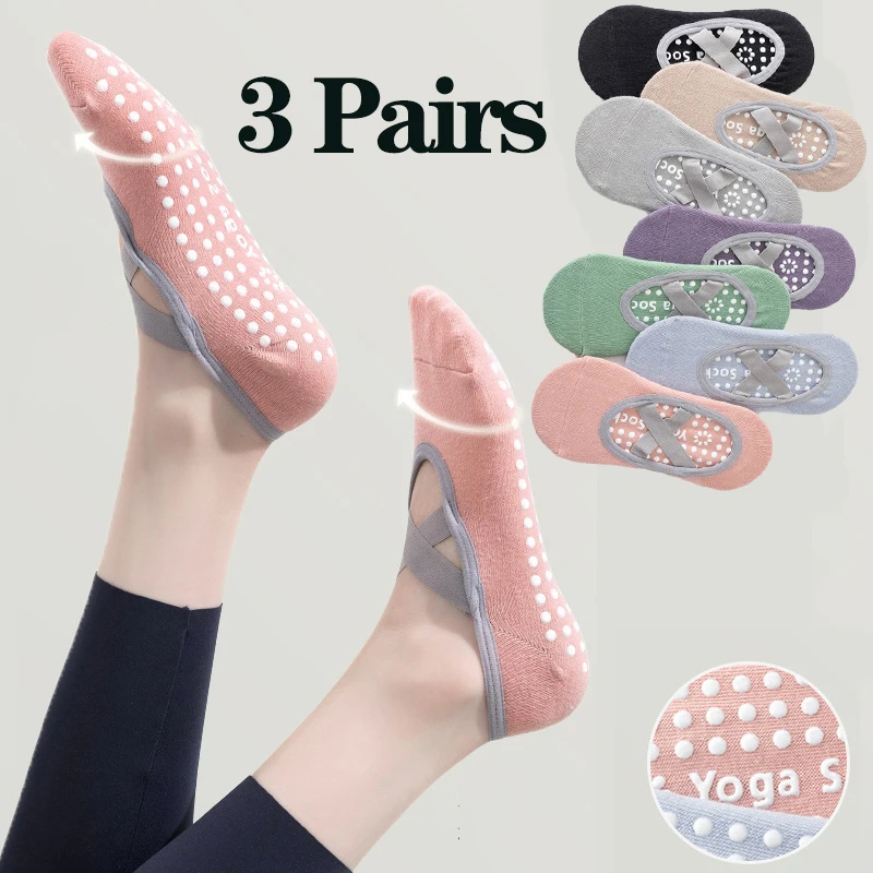 1/ 3Pair Professional Women Yo - Medias Para Pilates Y Yoga 评论和价格