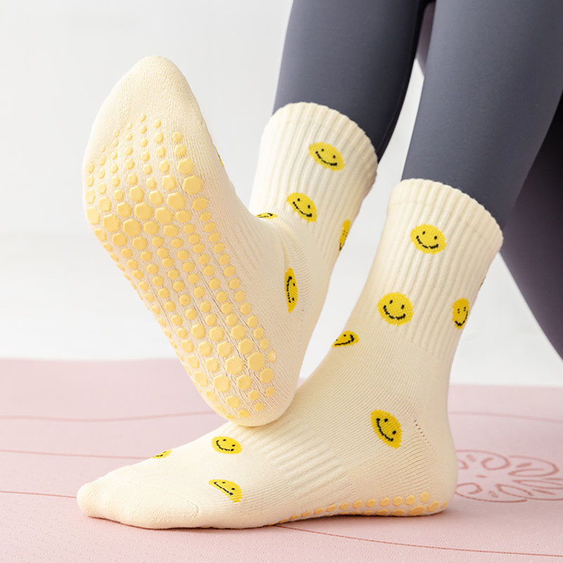 Yoga Socks Women Cotton Terry  - Medias Para Pilates Y Yoga 评论和价格